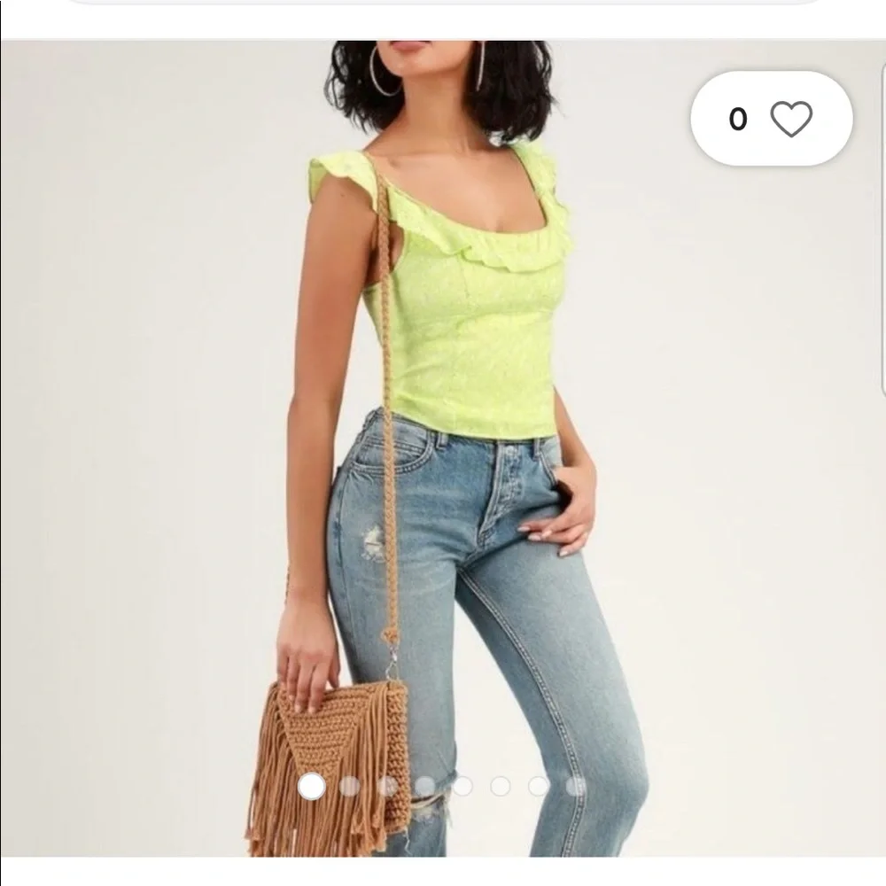 FREE PEOPLE Citrine Combo Top - Picture 1 of 12